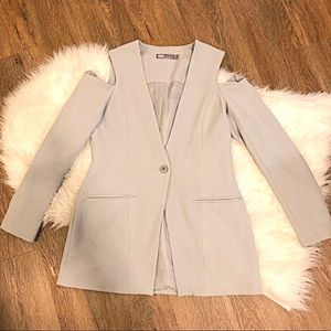 ASOS // Open Shoulder Blazer